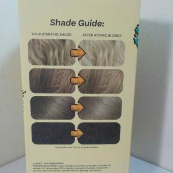 Hally Color Cloud Demi Permanent Foaming Holiday Hair Dye Kit Brand New in Box - Picture 3 of 4